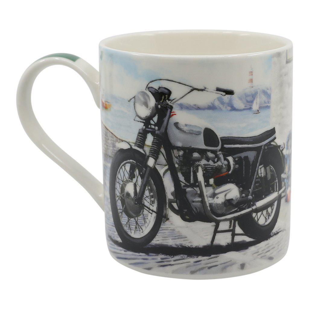 Triumph Bonnerville Vintage Motorcycle Mug Right Side View