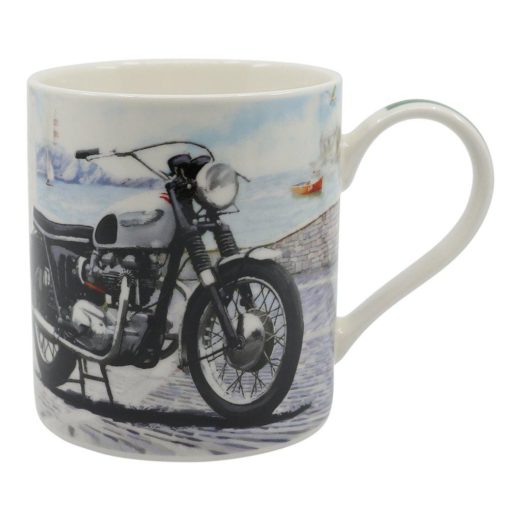 Triumph Bonnerville Vintage Motorcycle Mug Right Side View