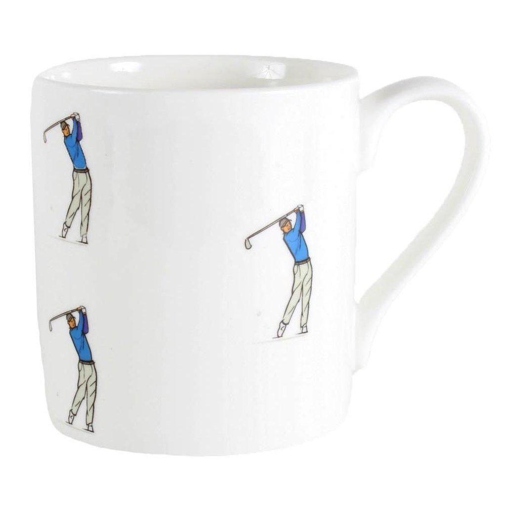 Golfers Golf Mug in Fine Bone China