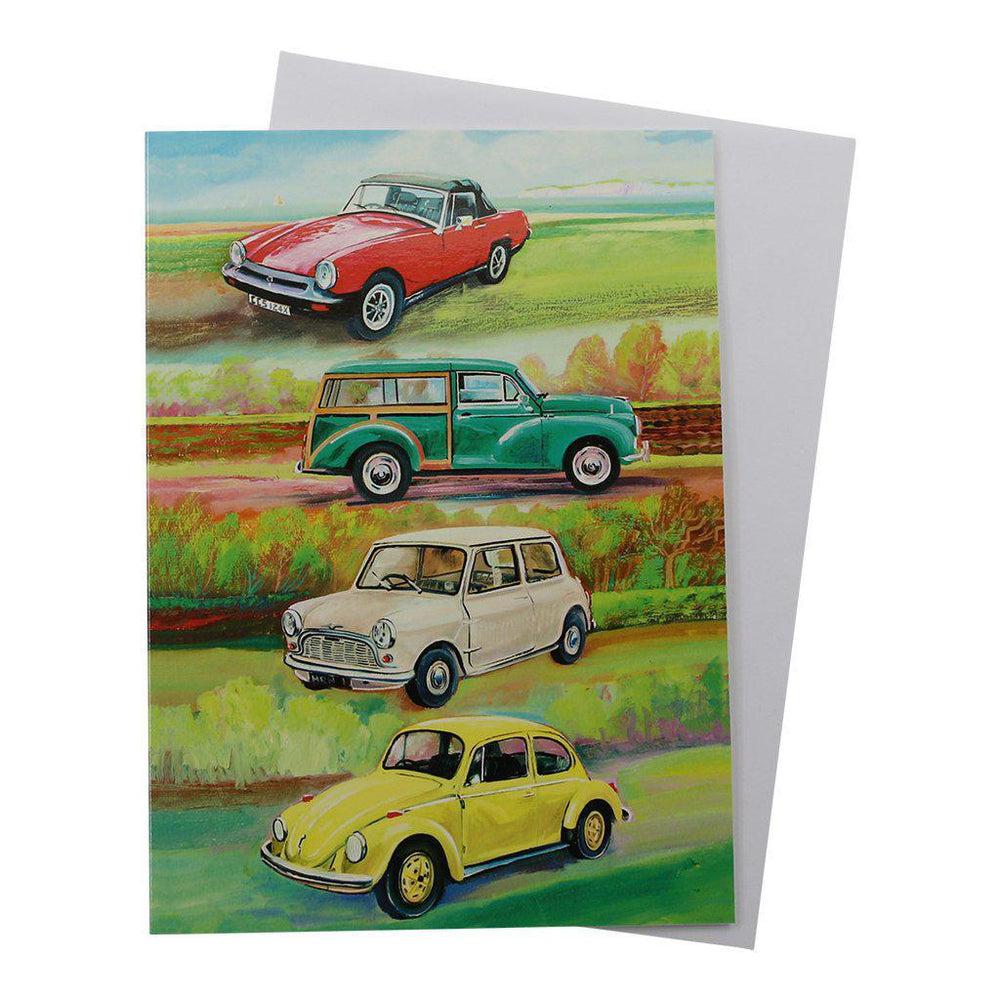 Great Little Classic Cars Birthday Card