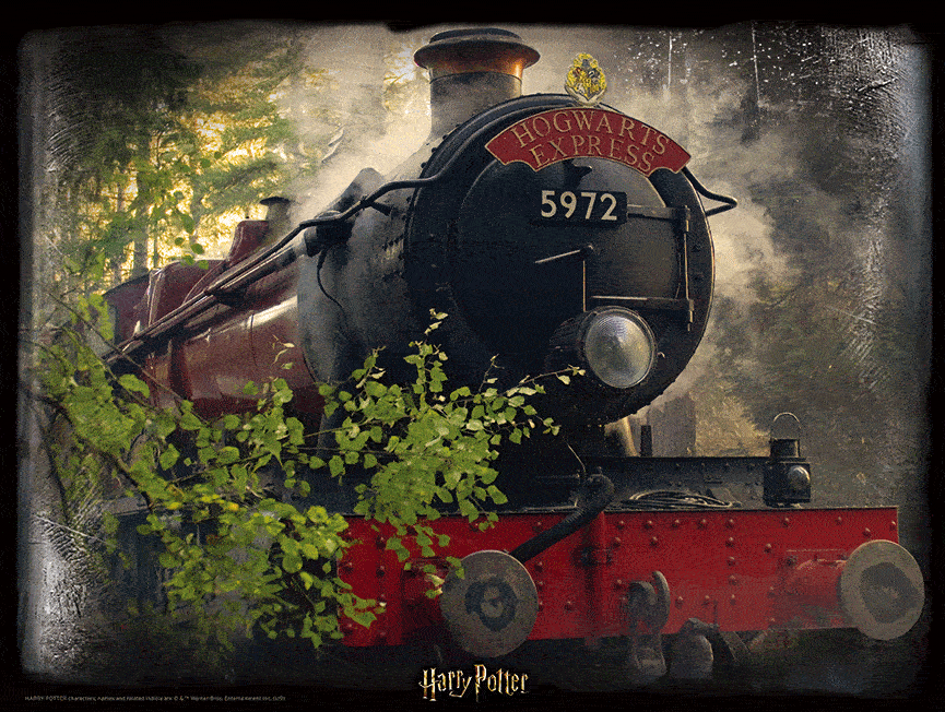 Harry Potter Hogwarts Express Steam Train Jigsaw Puzzle 1000 Piece-Boxed