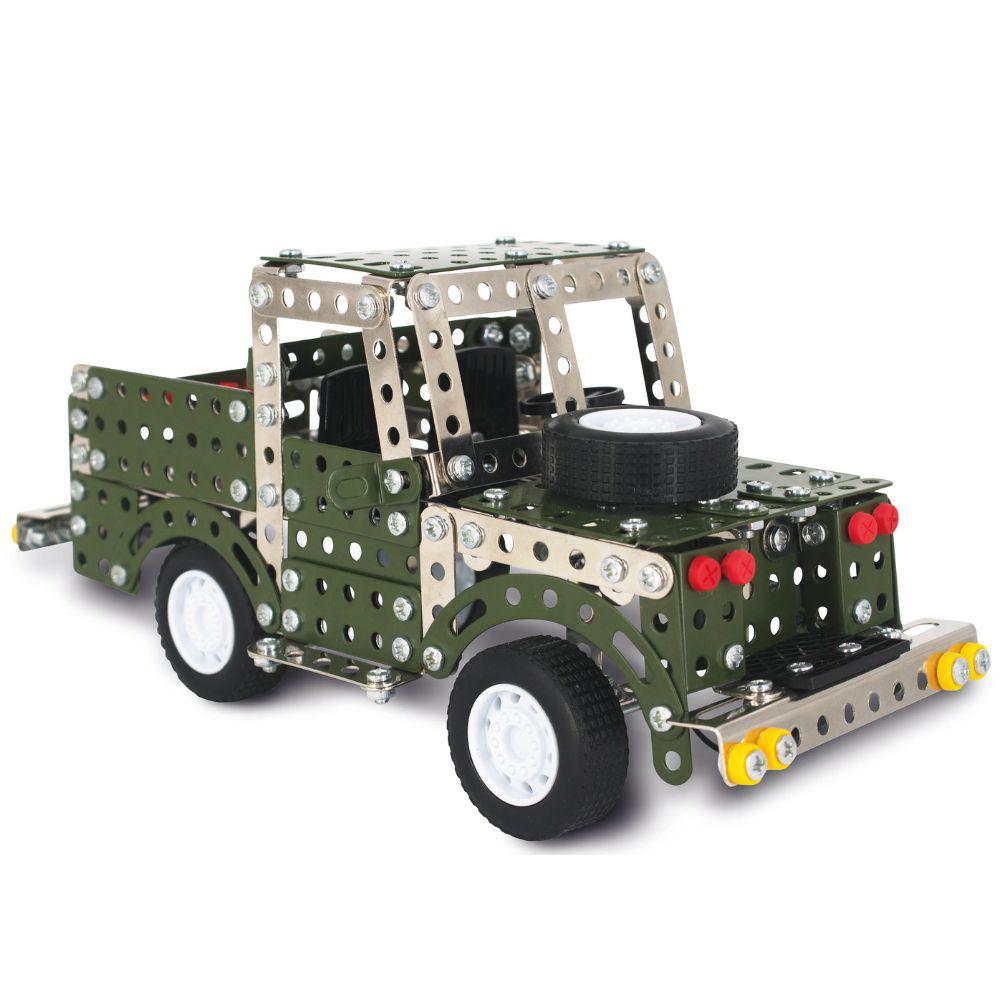 Land Rover Series 1 Metal Mechanical Model Construction Kit Set - built up model