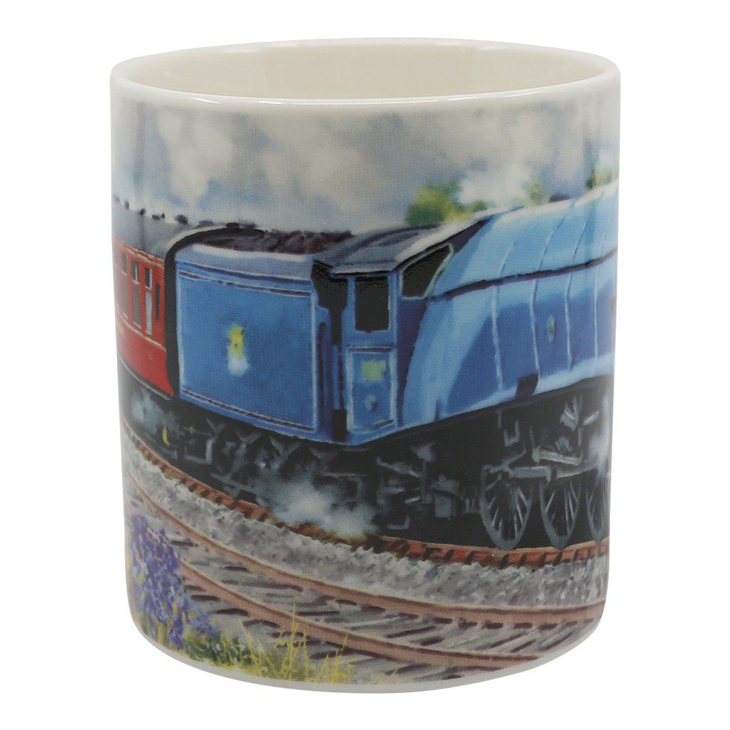 Sir Nigel Gresley Steam Train Mug Right Side View