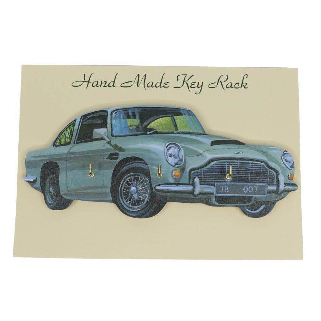 Aston Martin DB5 Handmade Key Rack 3 Hooks Hanger