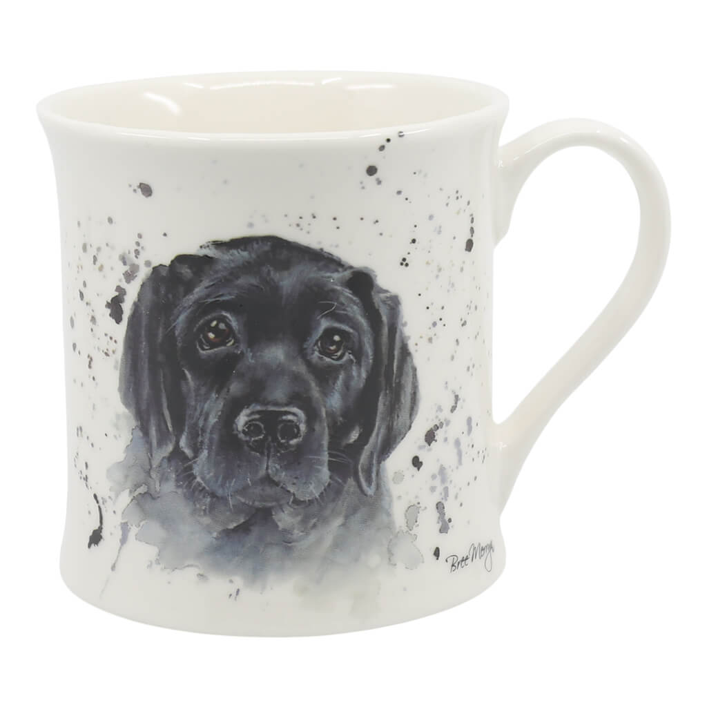 Bree Merryn Luna Black Labrador Dog China Mug