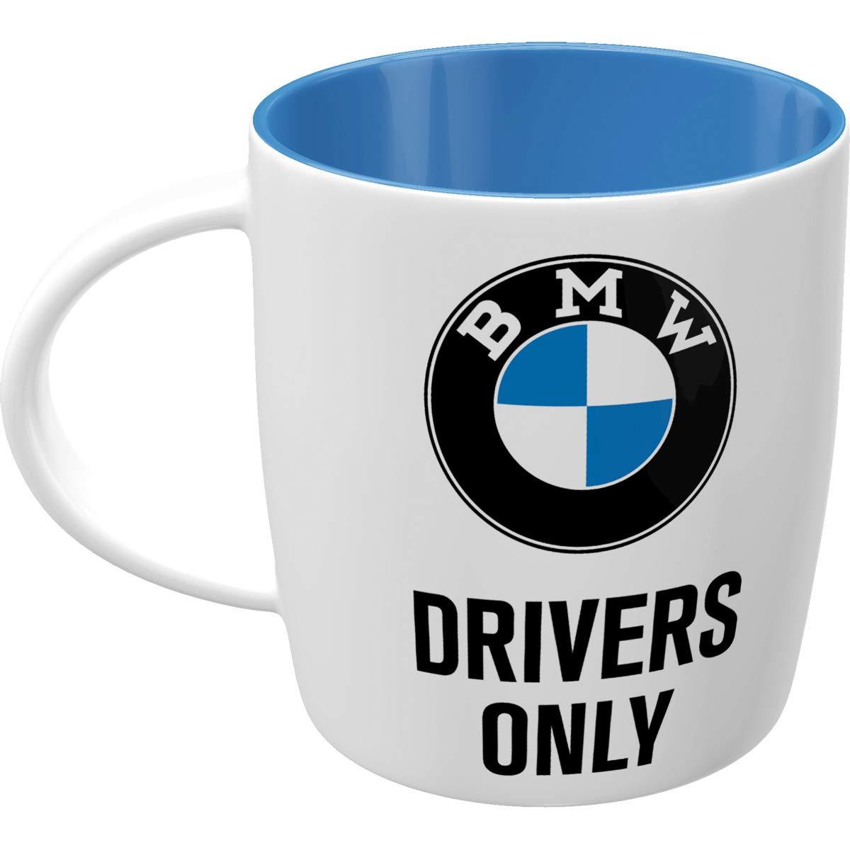 BMW Drivers Only Ceramic Mug with BMW Logo