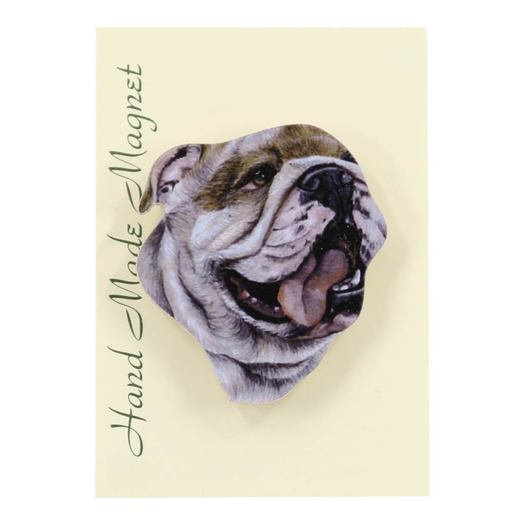 Bulldog Handmade Fridge Magnet