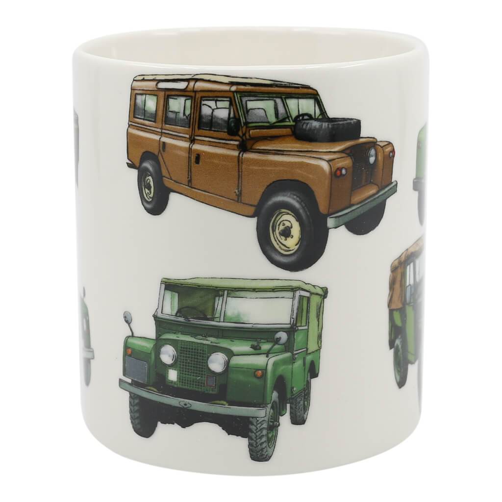 Land Rover Mug in Fine China Right Hand View