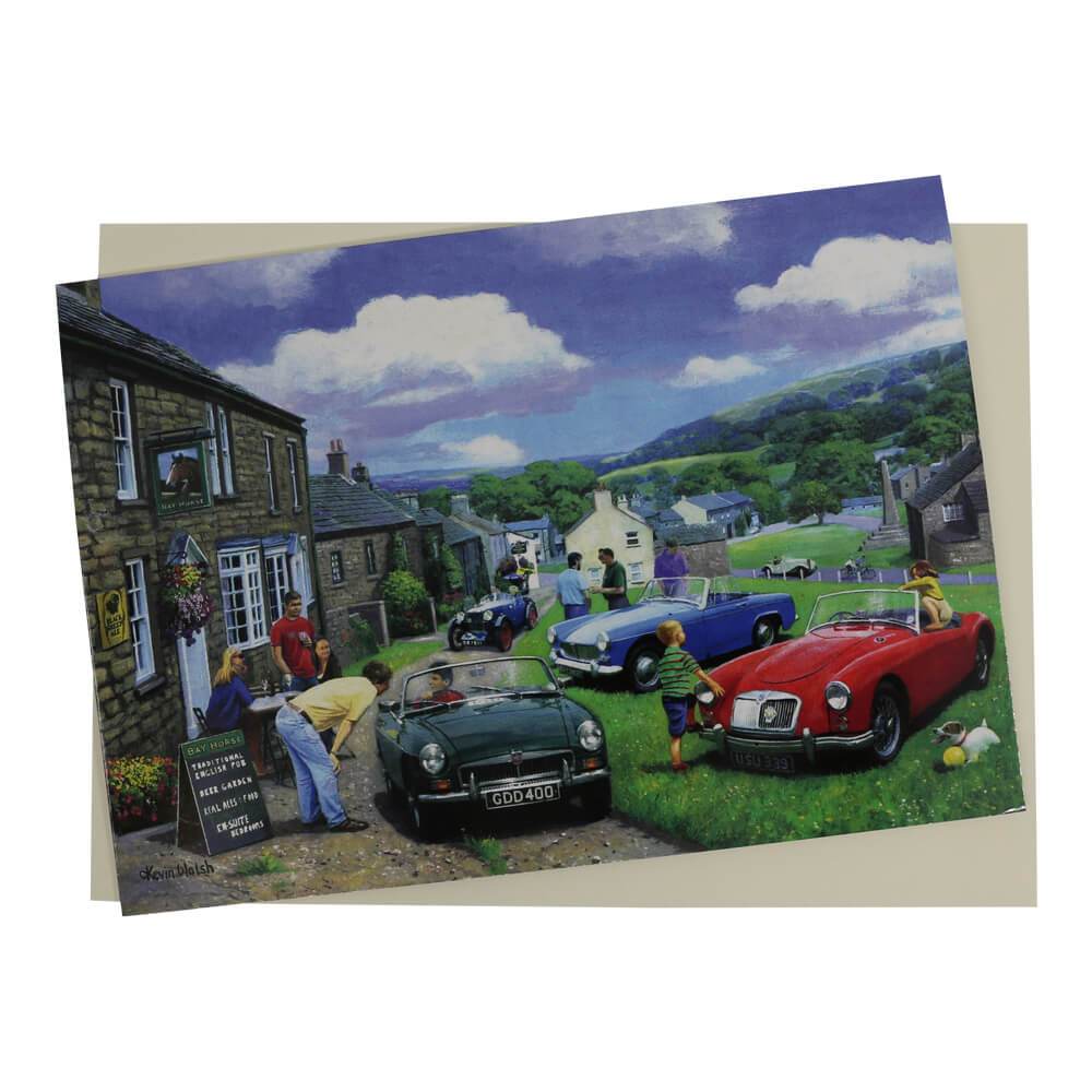 Classic MGB MGA and Midget Birthday Card