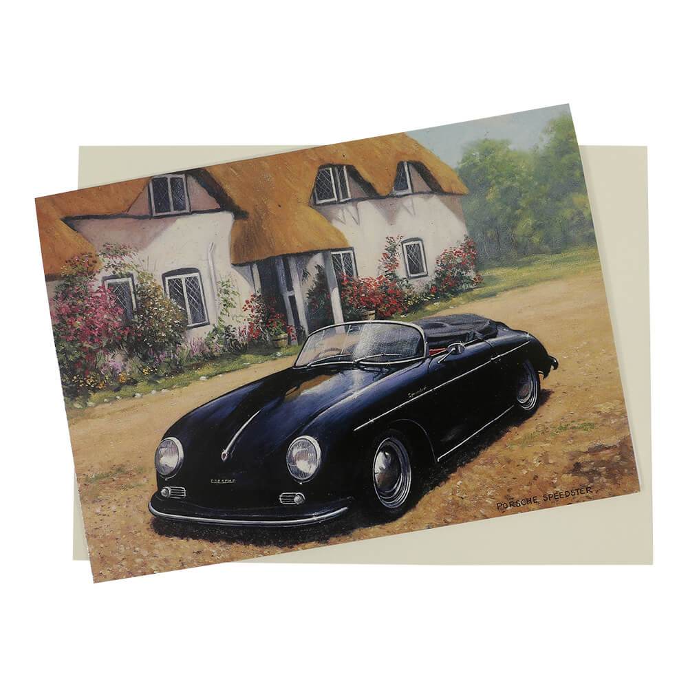 Classic Porsche 356 Speedster Birthday Card