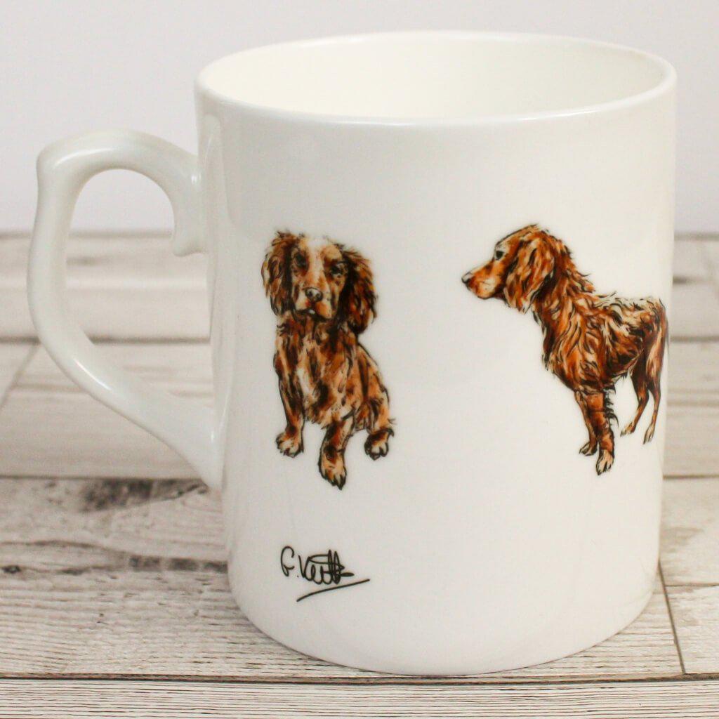 Cocker Spaniel Dog China Mug Coffee Cup