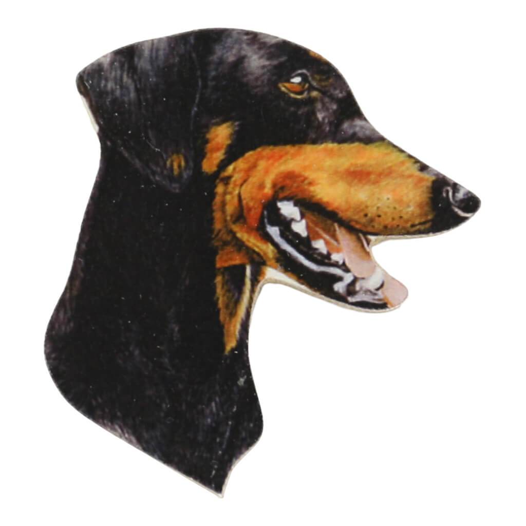 Dobermann Dog Handmade Fridge Magnet