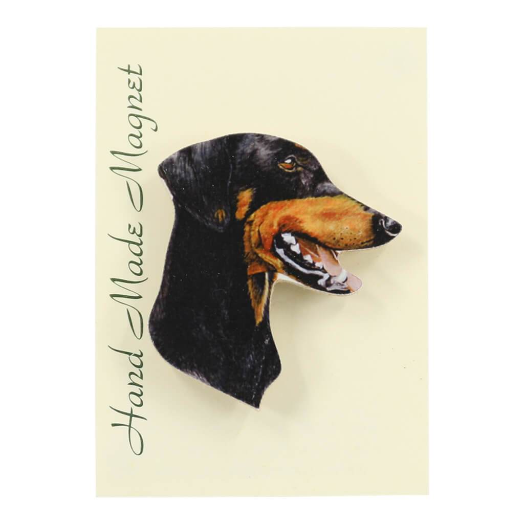 Dobermann Dog Handmade Fridge Magnet