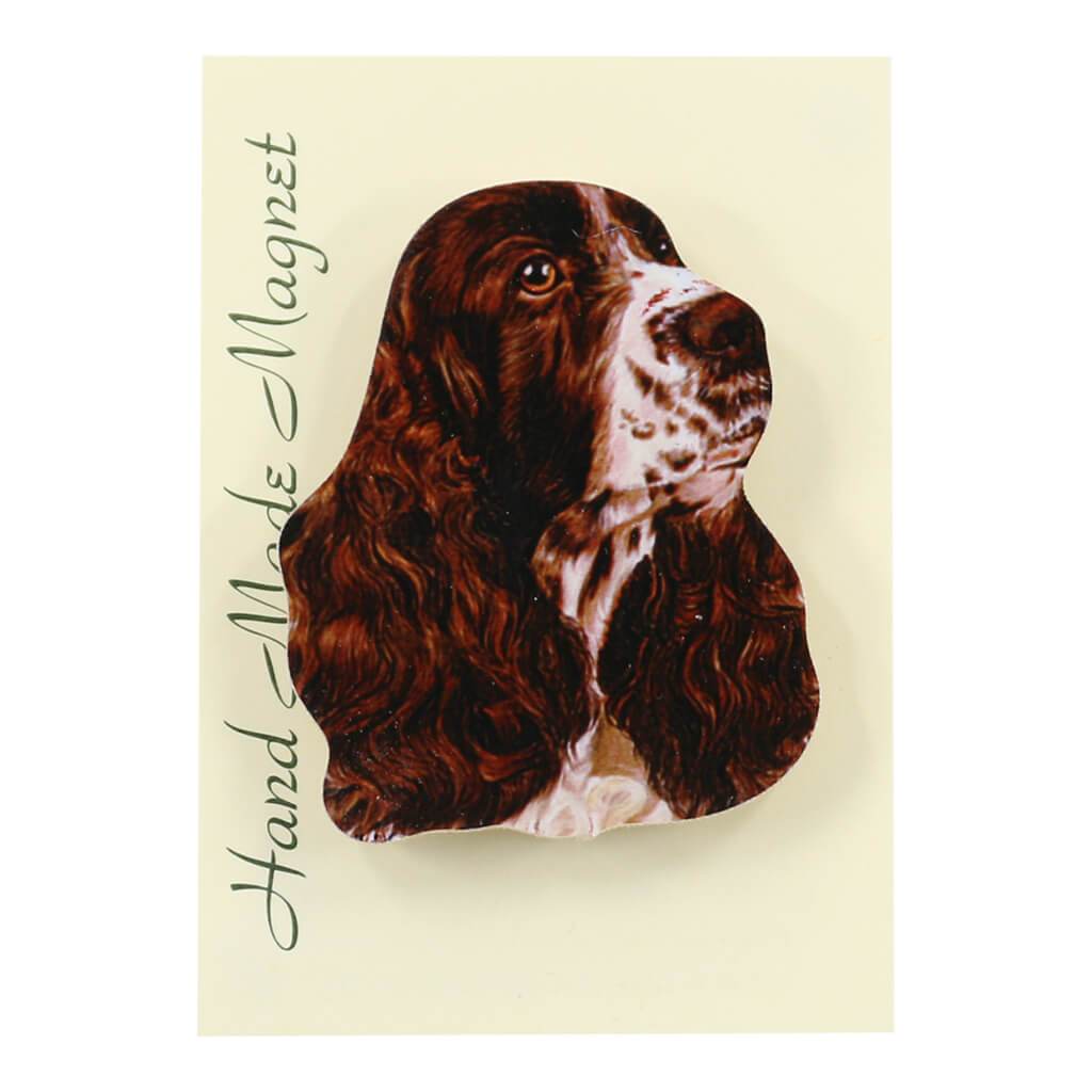English Springer Spaniel Dog Handmade Fridge Magnet in Gift Packaging