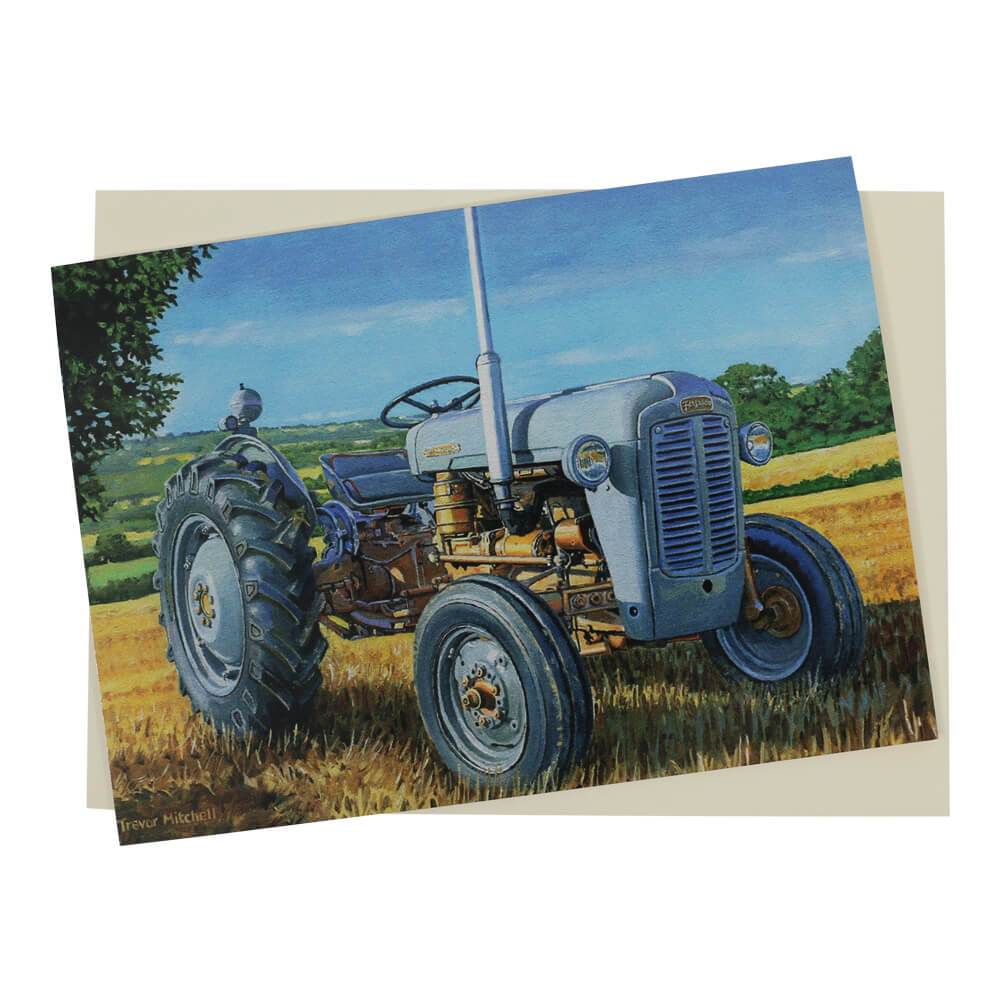 Ferguson 35 Gold Belly Tractor Birthday Card