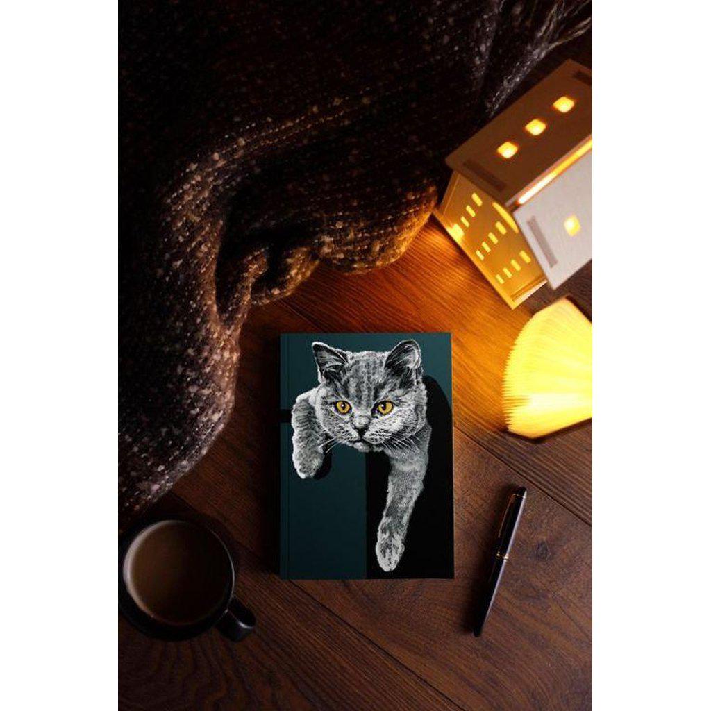 Flora The Kitten A5 Cat Lovers Notebook-Gifts Made Easy