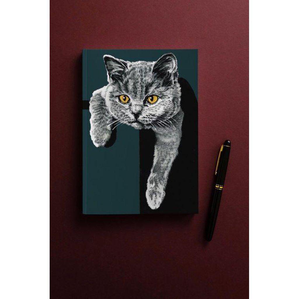 Flora The Kitten A5 Cat Lovers Notebook-Gifts Made Easy