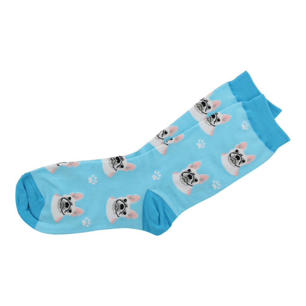 Pair of French Bulldog Frenchie Dog Lover Socks Gift Idea
