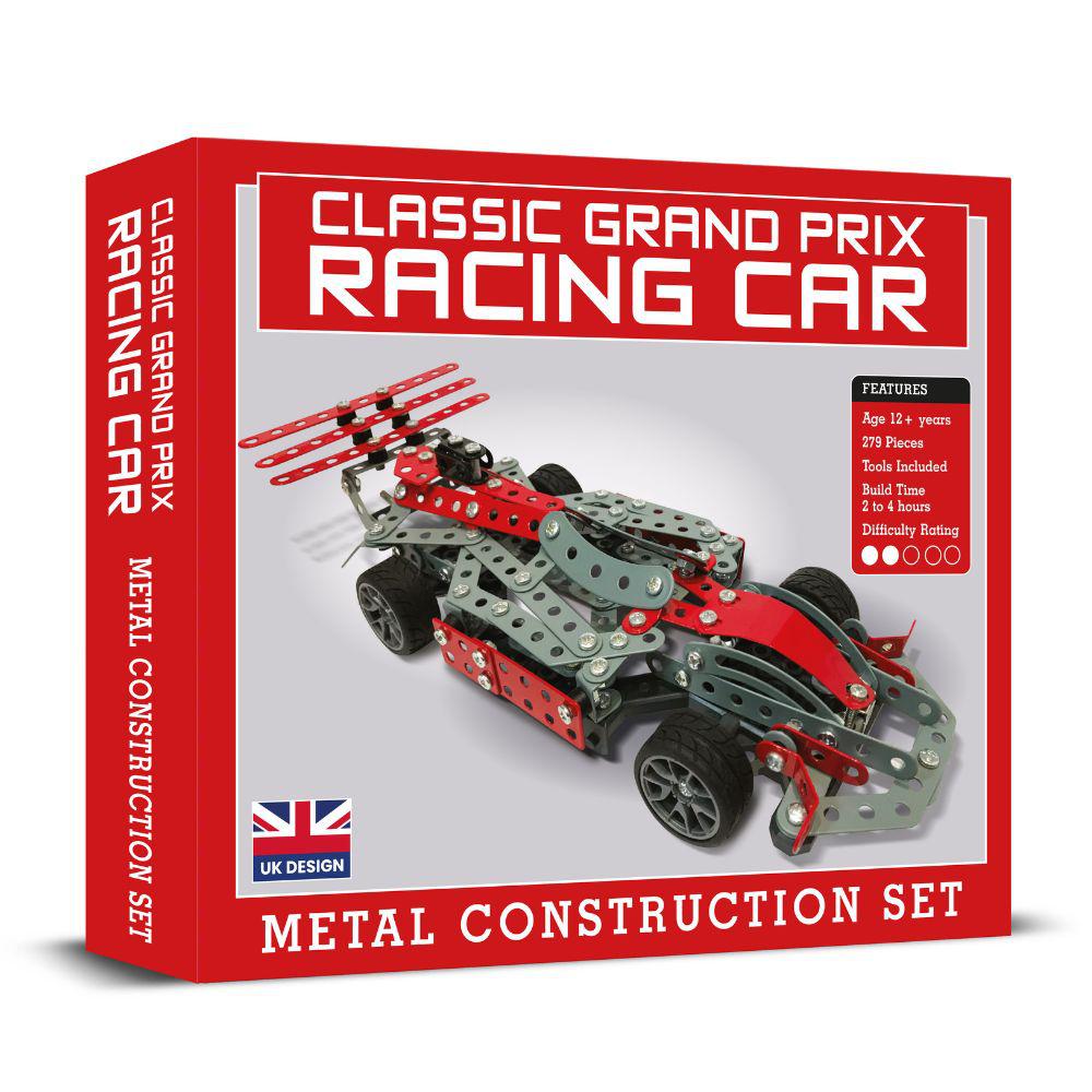 Main image for the Grand Prix Racing Car Metal Mechanical Model Construction Kit Set - ideal gift for formula one fans F1