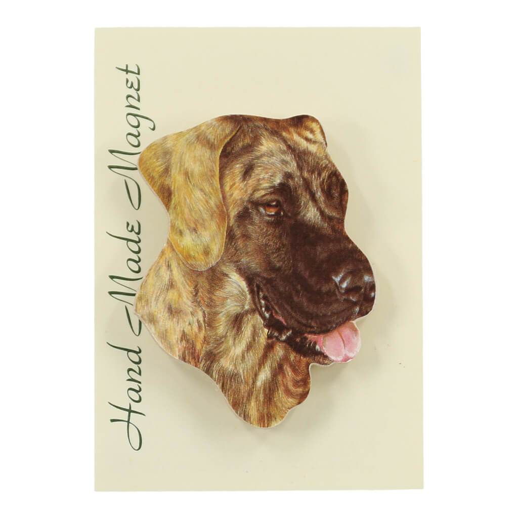 Great Dane Dog Handmade Fridge Magnet in Gift Packaging