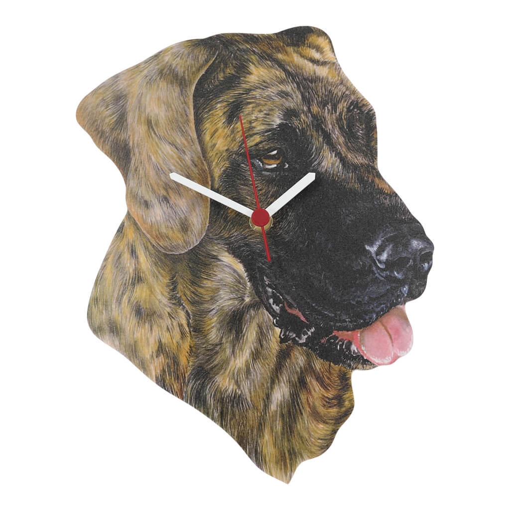 Great Dane Dog Handmade Wooden Wall Clock