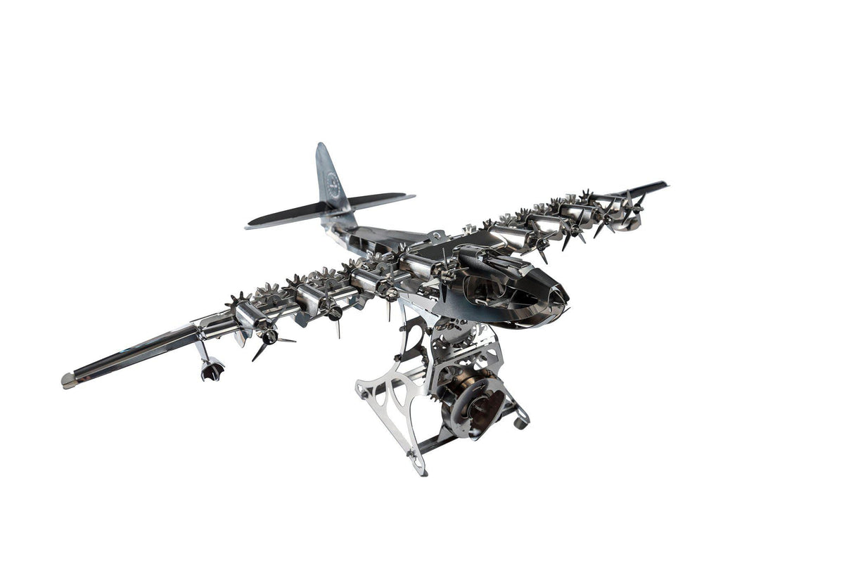 Hurcules Transporter Plane Metal Scale Model Time For Machine