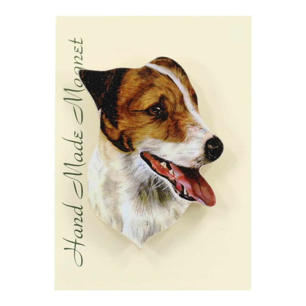 Jack Russell Dog Handmade Fridge Magnet in Gift Packaging