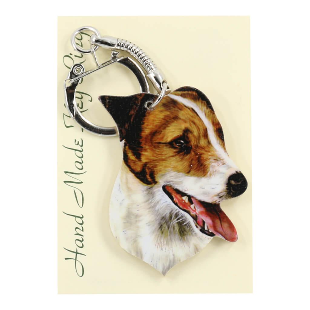 Jack russell outlet keyring