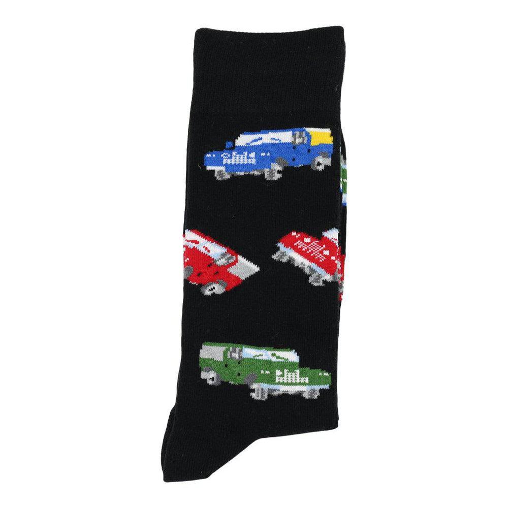 4x4 Land Rover &amp; Jeep Lovers Style Cotton Rich Socks Folded