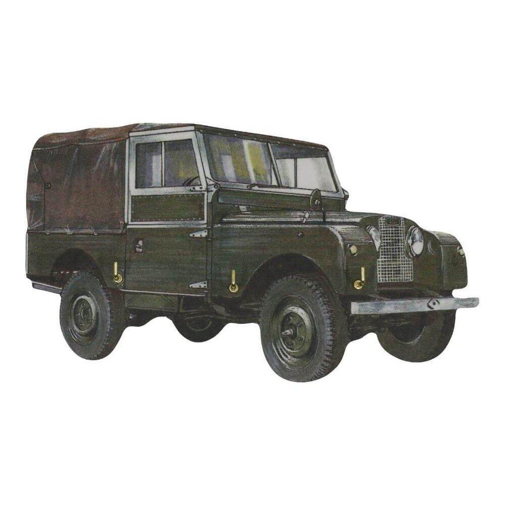 Land Rover Series 1 Wooden Key Rack