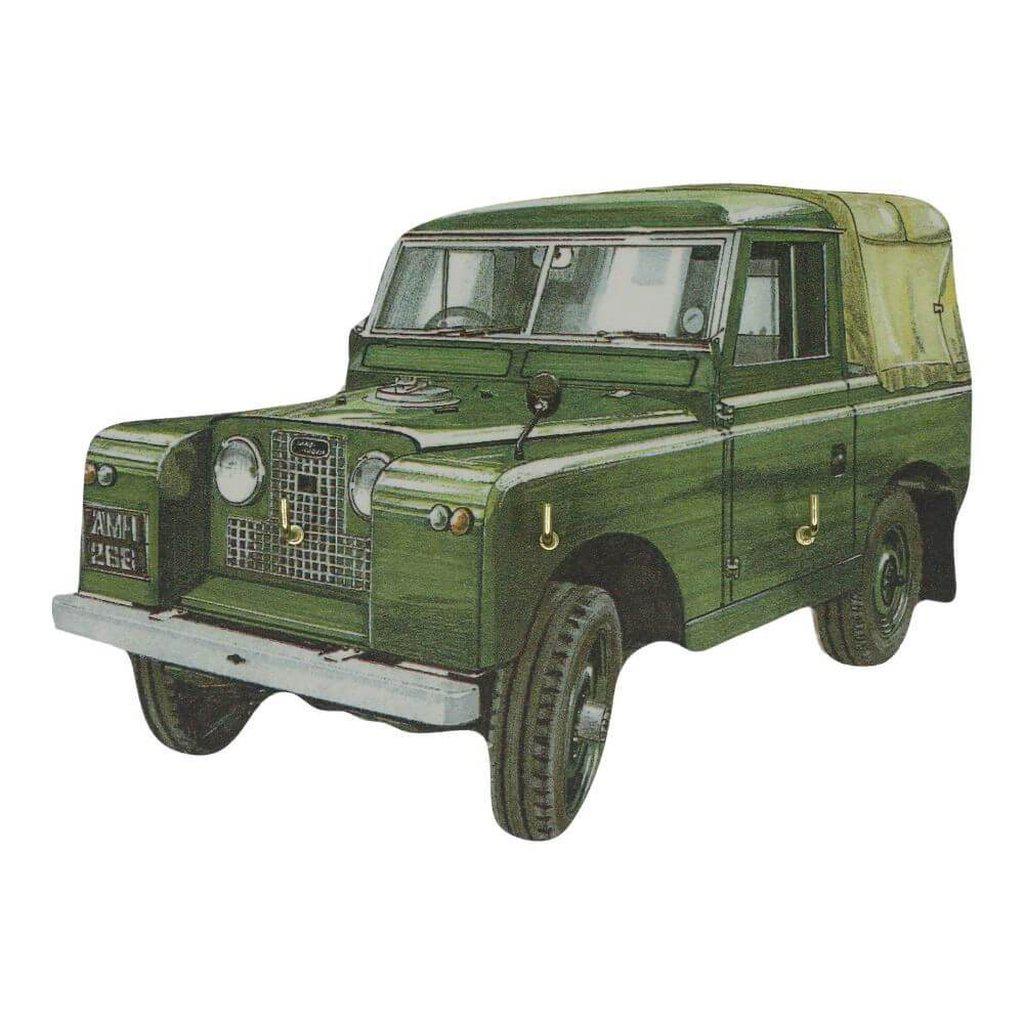 Land Rover Series 2 Wooden Key Rack Handmade | FREE UK Delivery