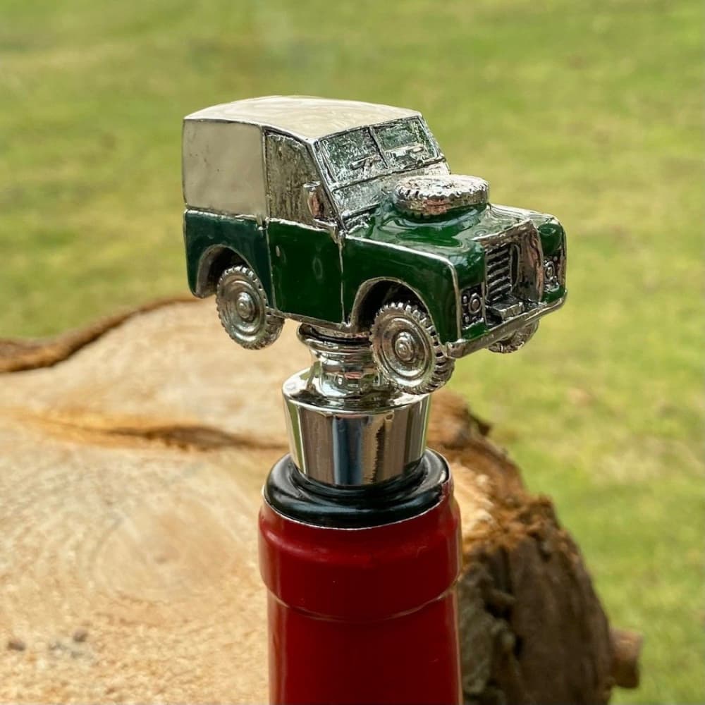 land rover series one style bottle stopper