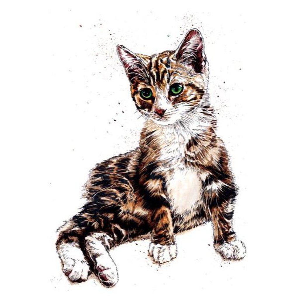 Mochi The Kitten Greetings Cat Lovers Card For All Occasions-Gifts Made Easy