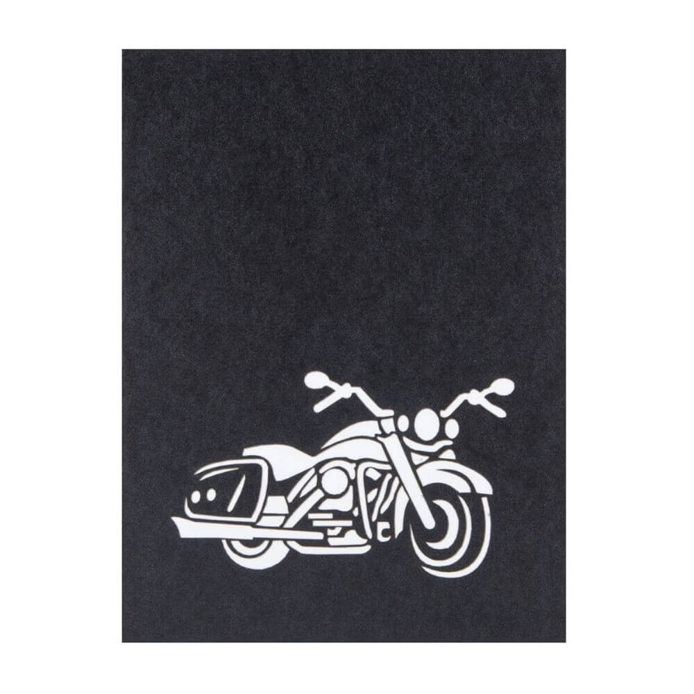 Motorbike Pop Up All Occasions Birthday Fathers Day Card