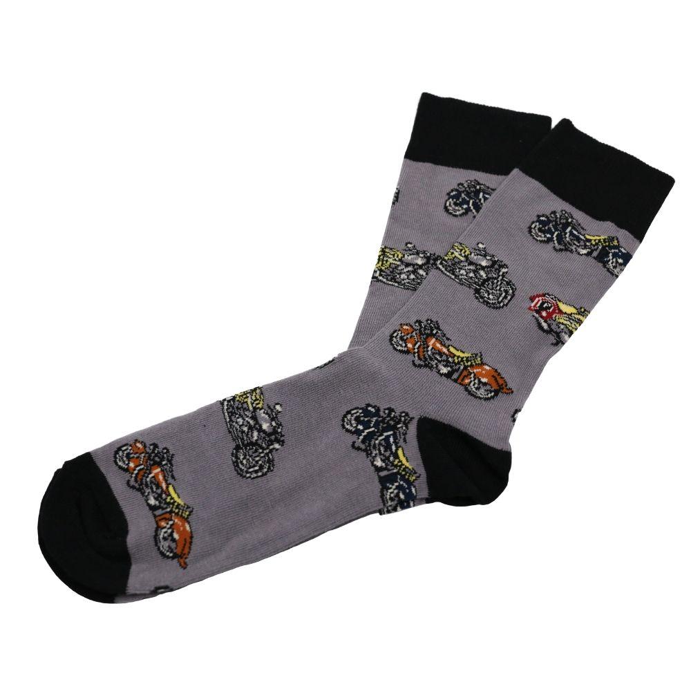 Motorcycle Socks Cotton Blend 6-11
