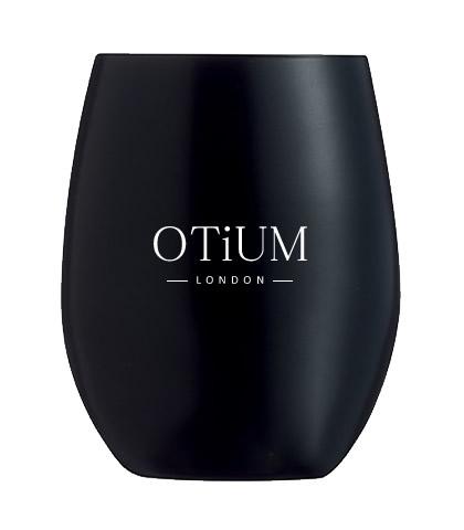 Black & White Collection Soy Wax Scented Candle - Pomegranate