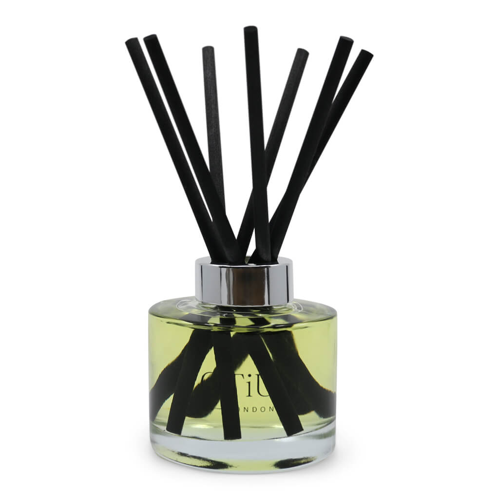 Oitium Diffuser 165ml Clear with 7 black reeds