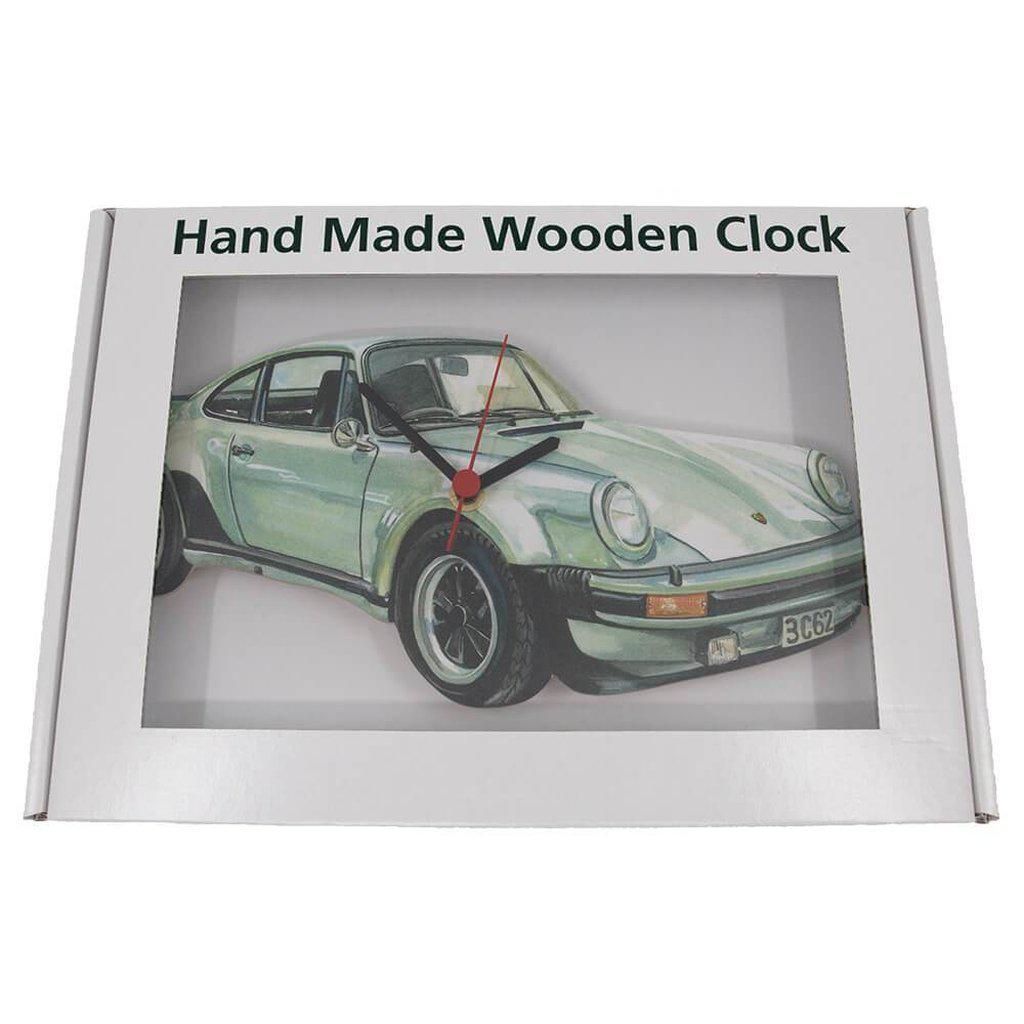 Classic Porsche 911 Wooden Wall Clock Gift