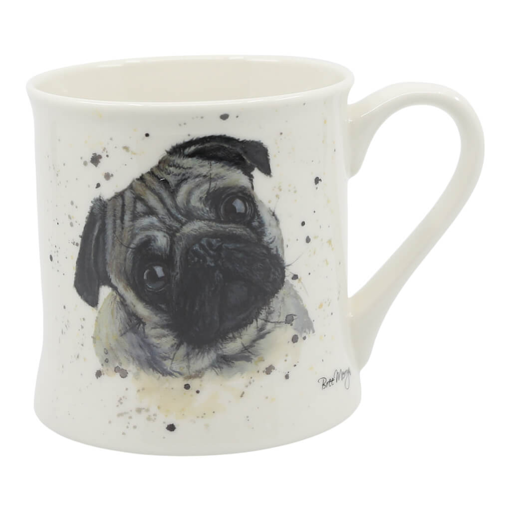 Bree Merryn Peggy Pug Dog China Mug