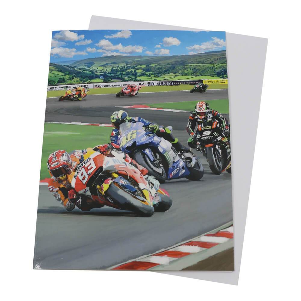 Racing Motorbikes Grand Prix Motorcycle Birthday Card