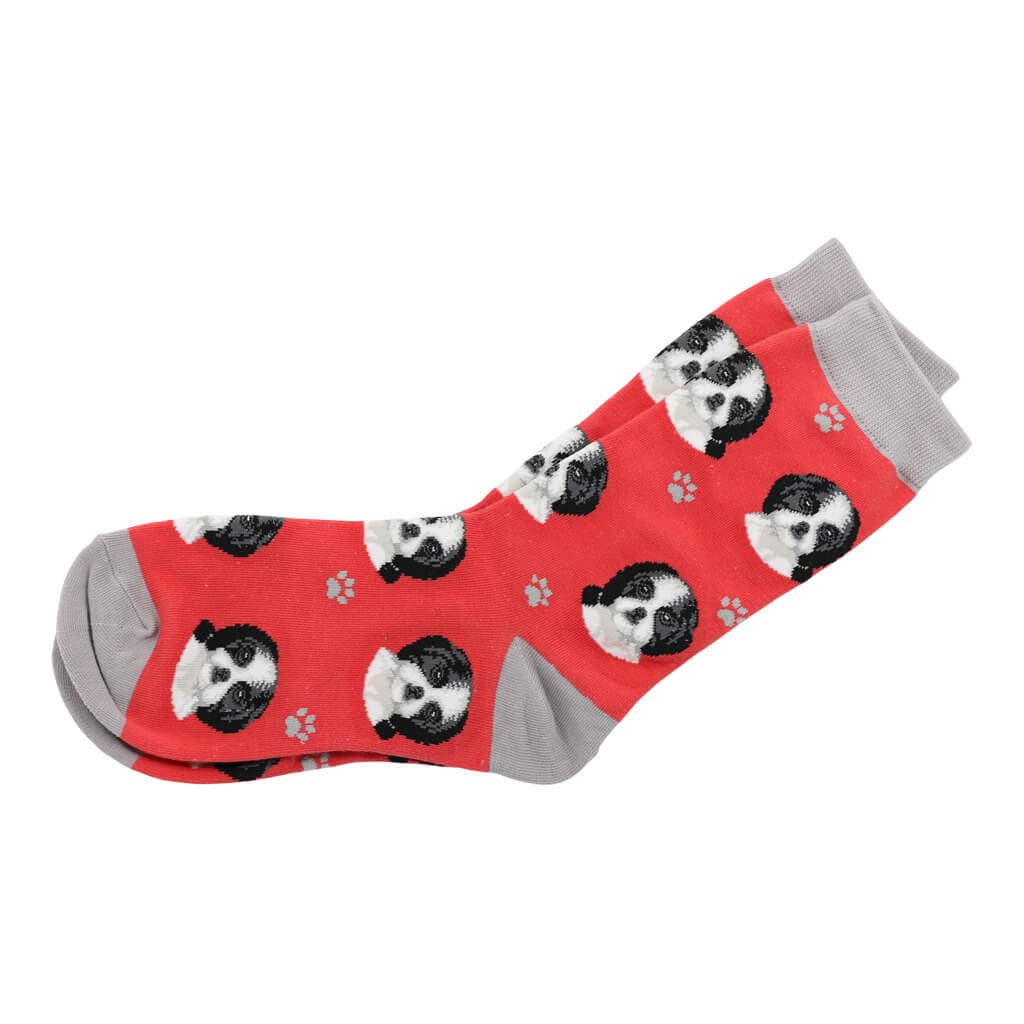 Shihtzu Dog Lover Socks Pair Ideal Gift 