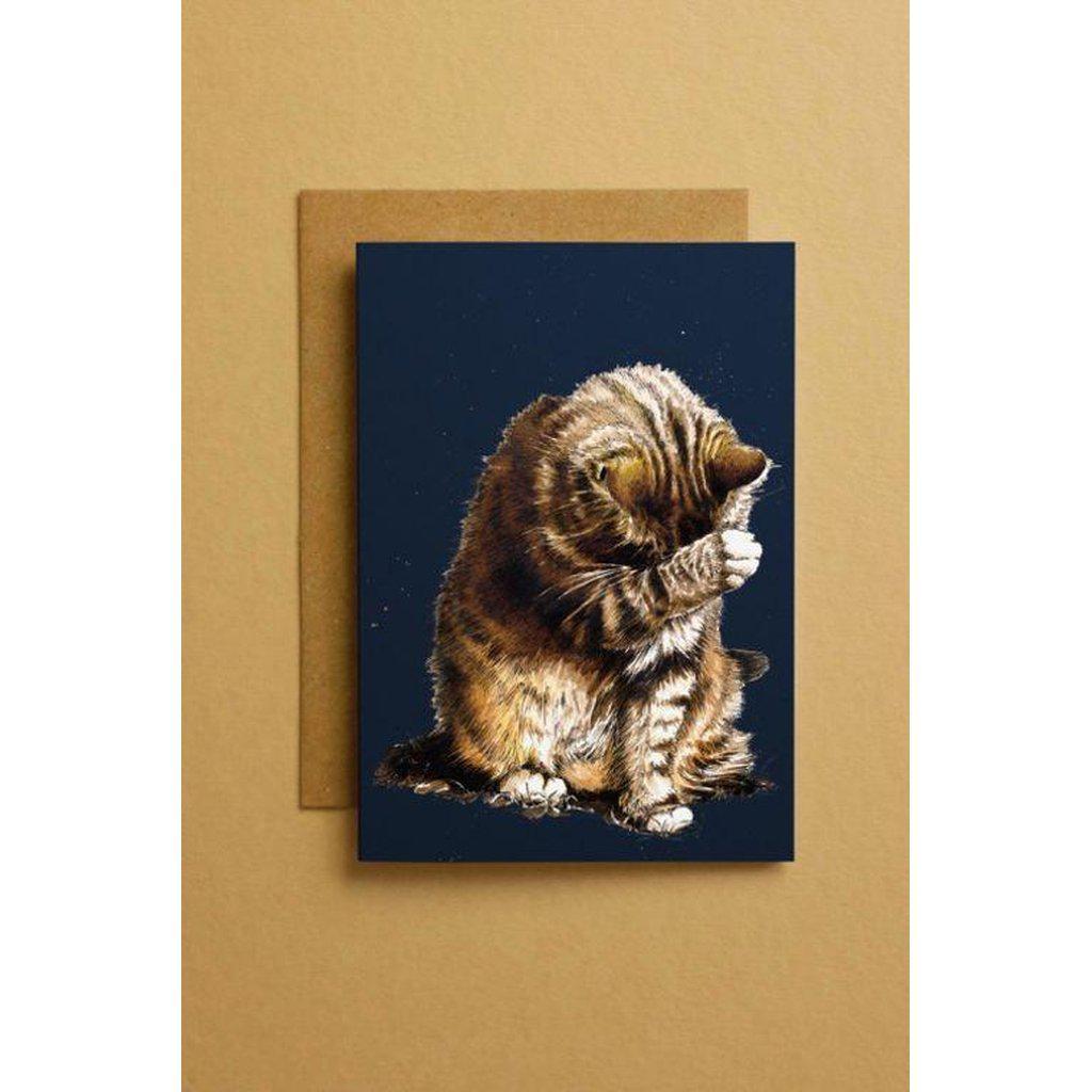 Small Fry The Cat Greetings Card For All Occasions-Gifts Made Easy