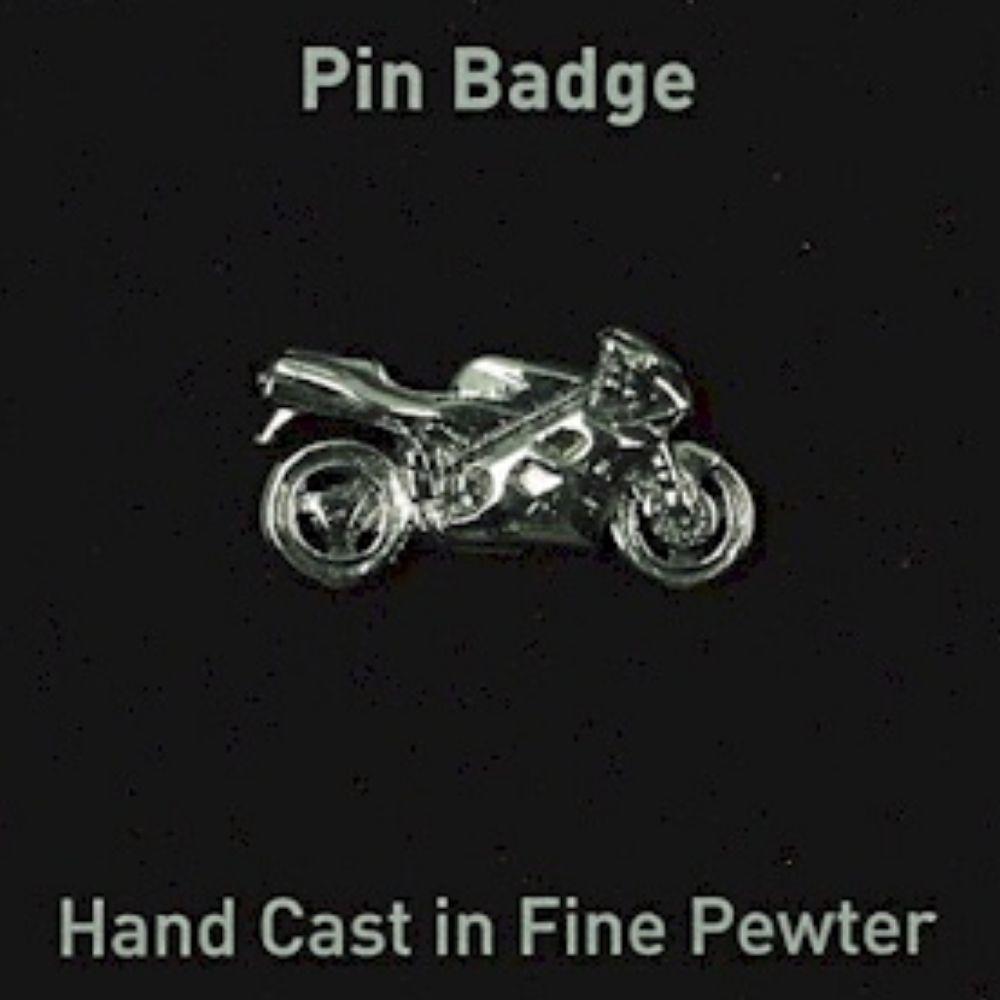 Sports Road Motorcycle Metal Pin Badge