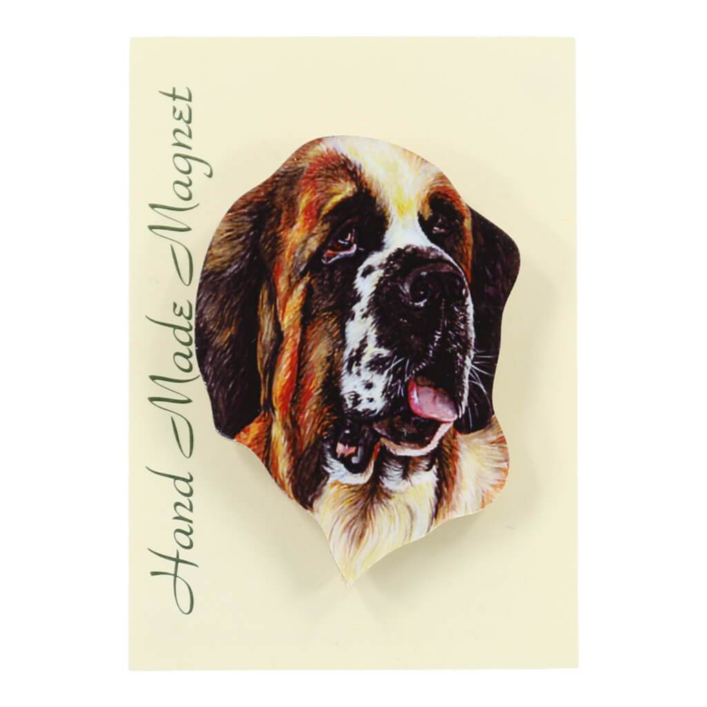 St Bernard Dog Handmade Fridge Magnet