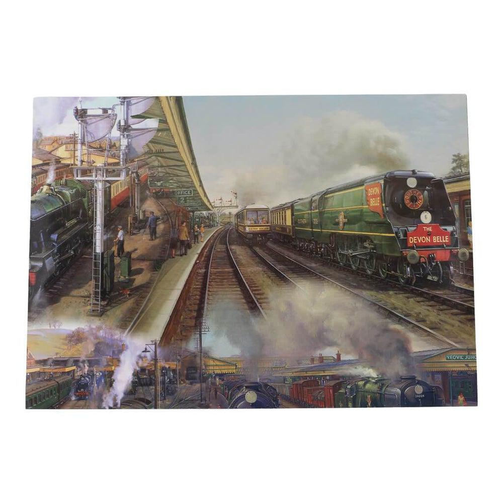 Days Of Steam Trains Enthusiast Birthday Gift Wrap Paper