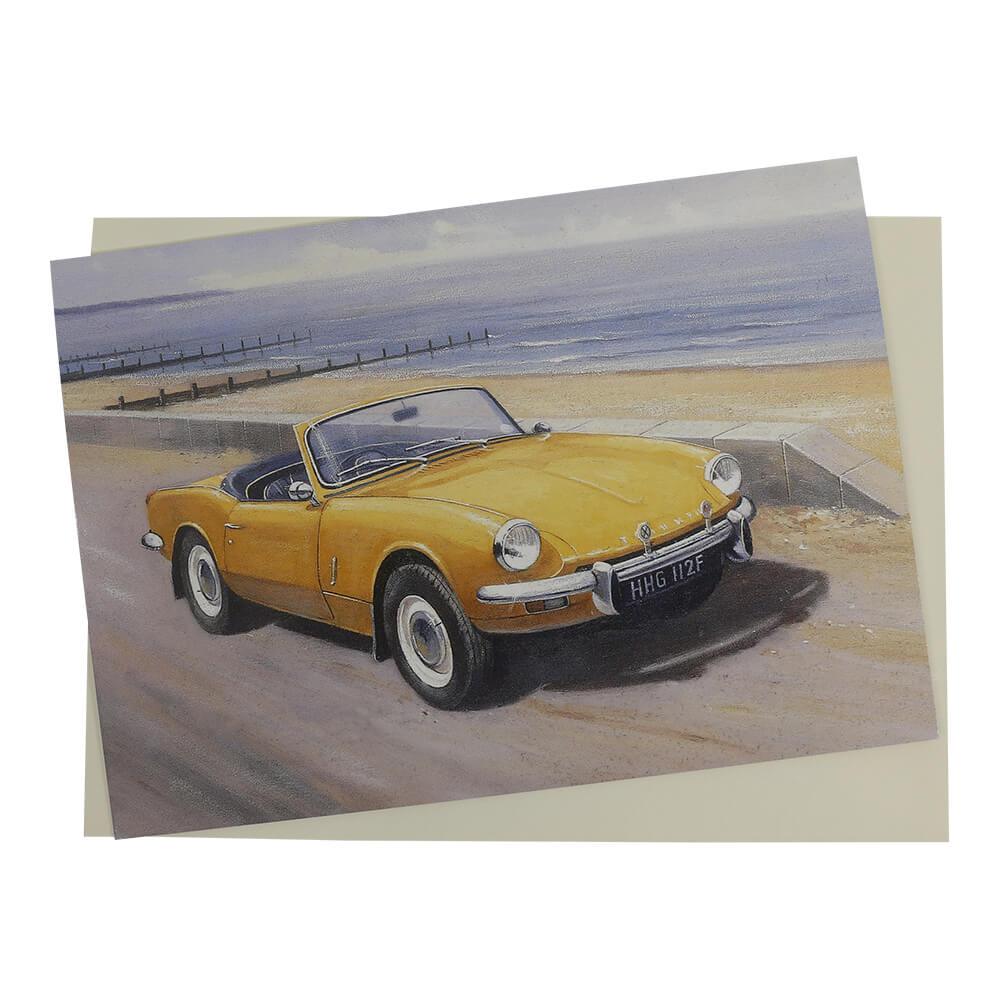 Triumph Spitfire Mk 3 Classic Car Birthday Card