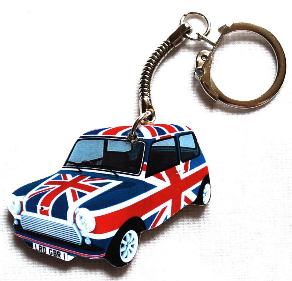 Union Jack Mini Car Keyring