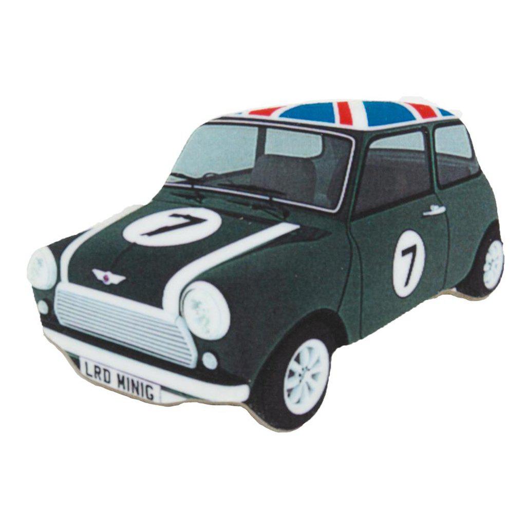 Green Mini Cooper Union Jack Roof Fridge Magnet