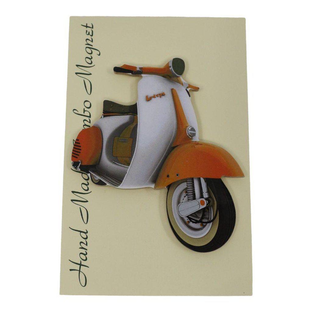 Vespa Style Scooter Jumbo Fridge Magnet