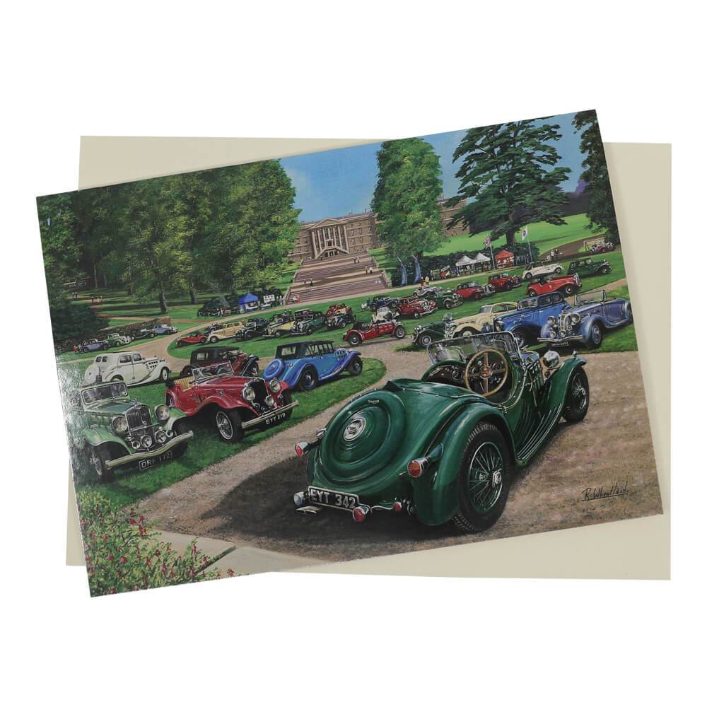 Vintage and Classic Triumph Cars Birthday Card